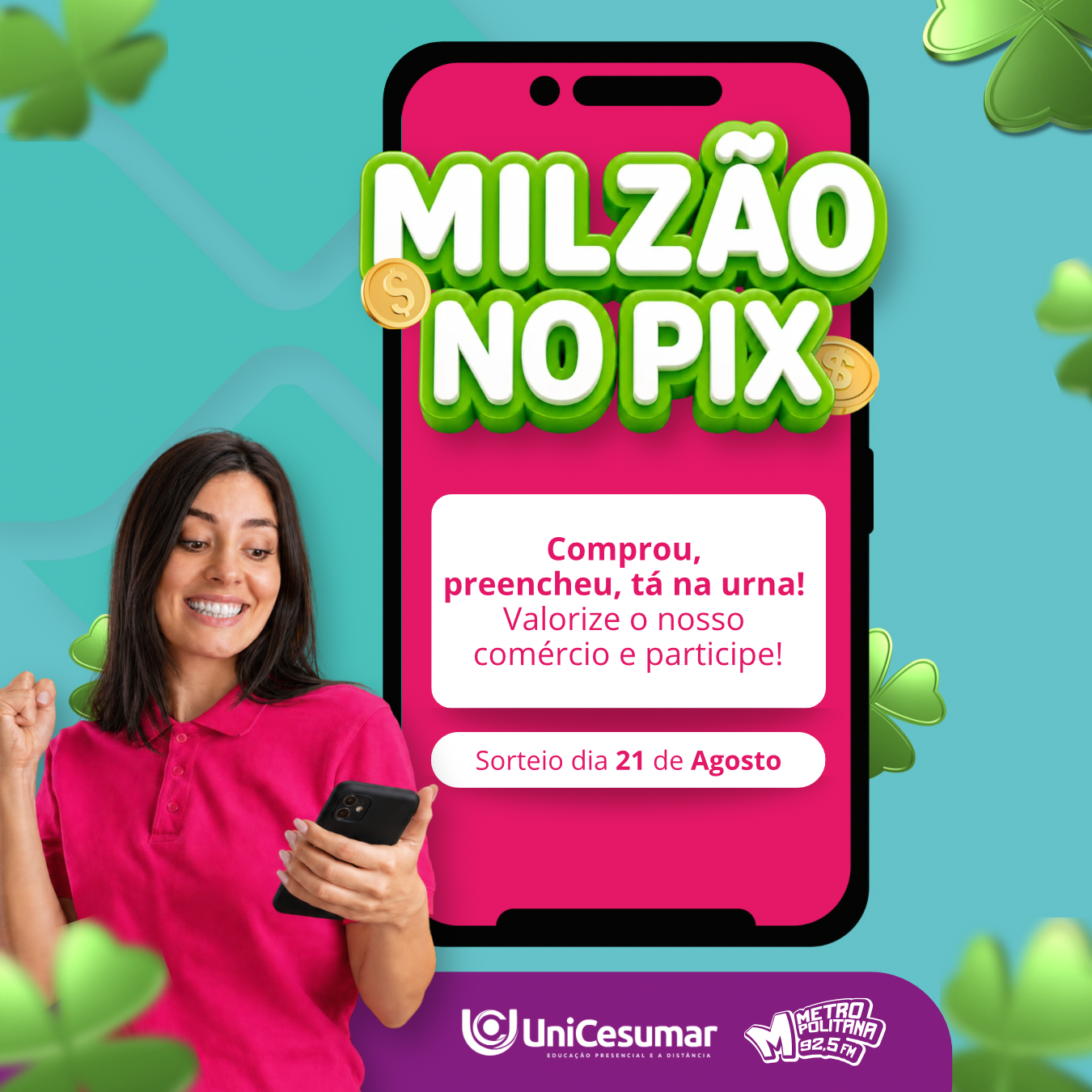💰 MILZÃO NO PIX! 💰
